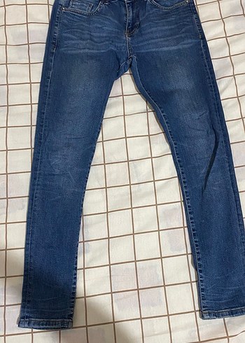 Koton Koyu Mavi Erkek Jeans - Görsel 4