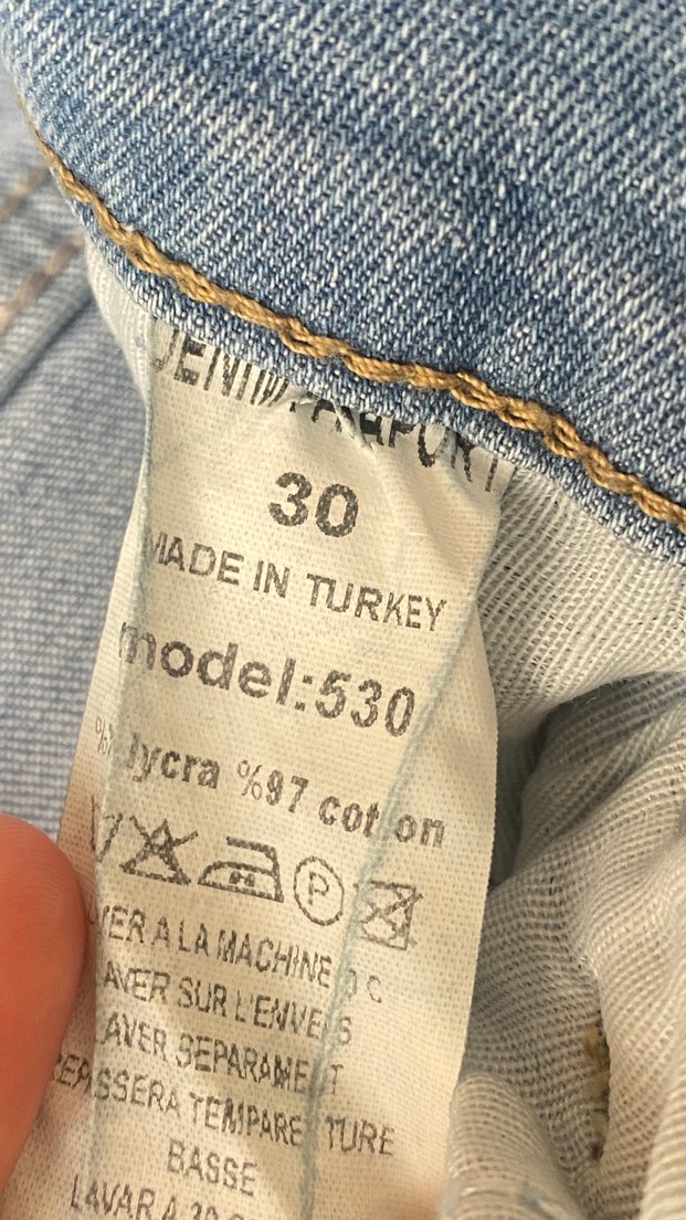 Erkek Denim Yırtık Şort - Görsel 5