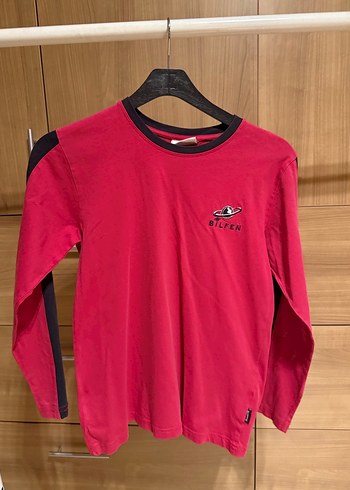 Erkek Çocuk Kırmızı Uzun Kollu Bilfen okul Sweatshirt - Görsel 2