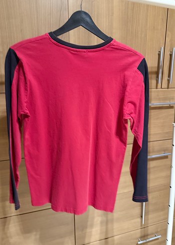 Erkek Çocuk Kırmızı Uzun Kollu Bilfen okul Sweatshirt - Görsel 3