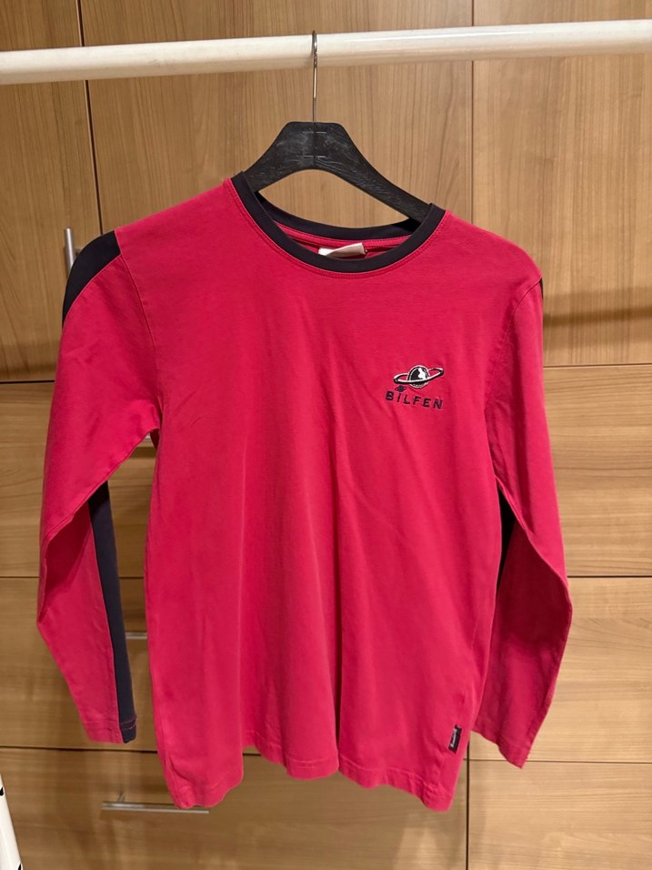 Erkek Çocuk Kırmızı Uzun Kollu Bilfen okul Sweatshirt - Görsel 2