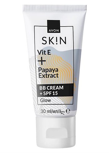 AVON SK!N Işıltılı Görünüm Veren BB Krem SPF15 30ml  Vit E + - Görsel 2