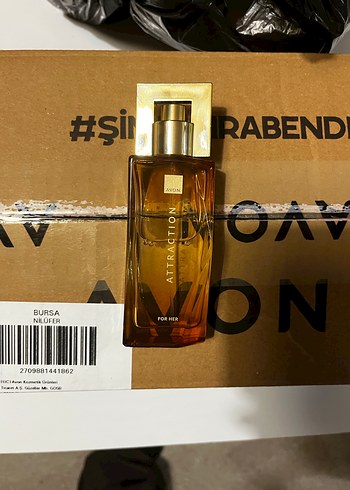 Avon Attraction Kadın Parfüm EDP 50ml - Görsel 4
