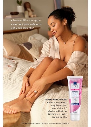 Avon Care Hassas Ciltler İçin Tüy Dökücü Krem  100 ml - Görsel 2