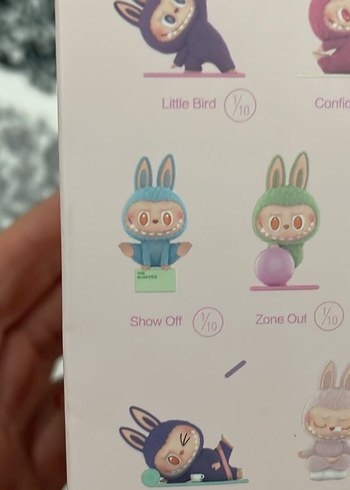 THE MONSTERS Lazy yoga Gri Figür - Görsel 4