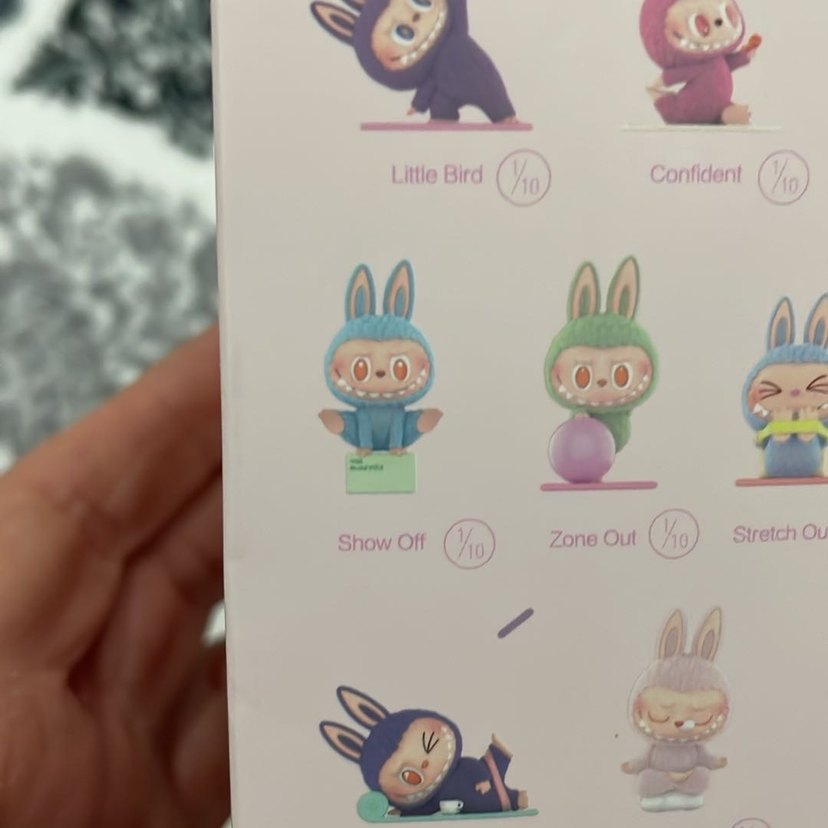 THE MONSTERS Lazy yoga Gri Figür - Görsel 4