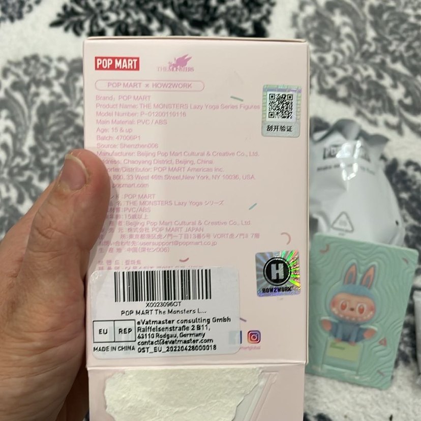 THE MONSTERS Lazy yoga Gri Figür - Görsel 5