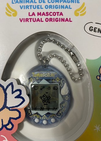 Pastel Turkuaz Tamagotchi Sanal Evcil Hayvan - Görsel 2