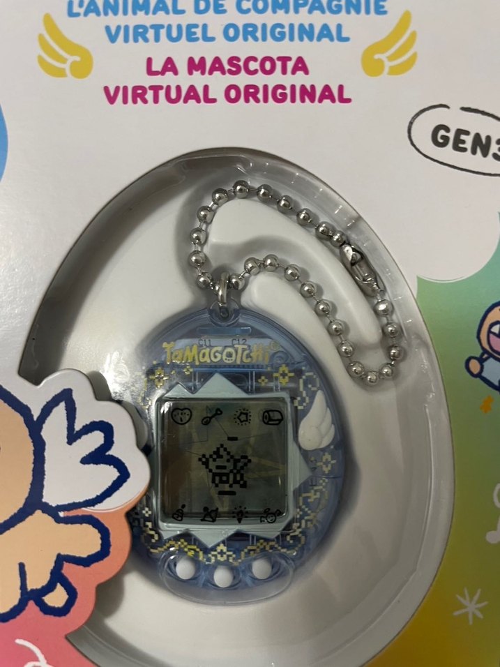 Pastel Turkuaz Tamagotchi Sanal Evcil Hayvan - Görsel 2