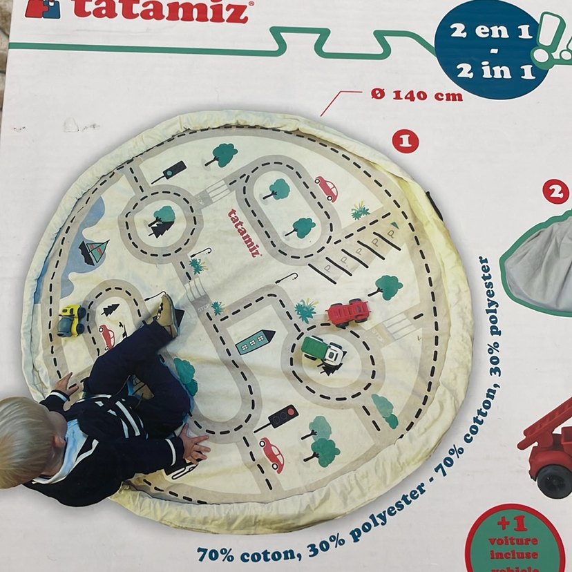 2'si 1 arada Oyun Matı ve Çanta + 1 Araç - Görsel 2