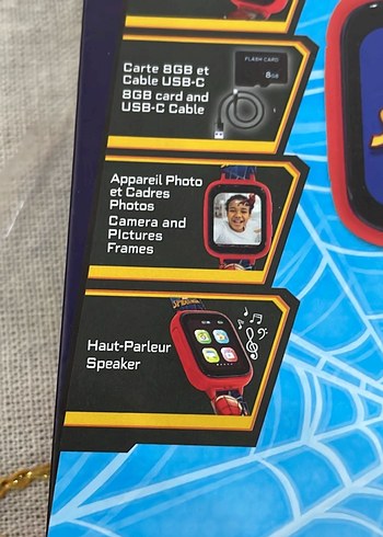 Çocuklar için Spiderman Temalı Akıllı Saat - Görsel 5