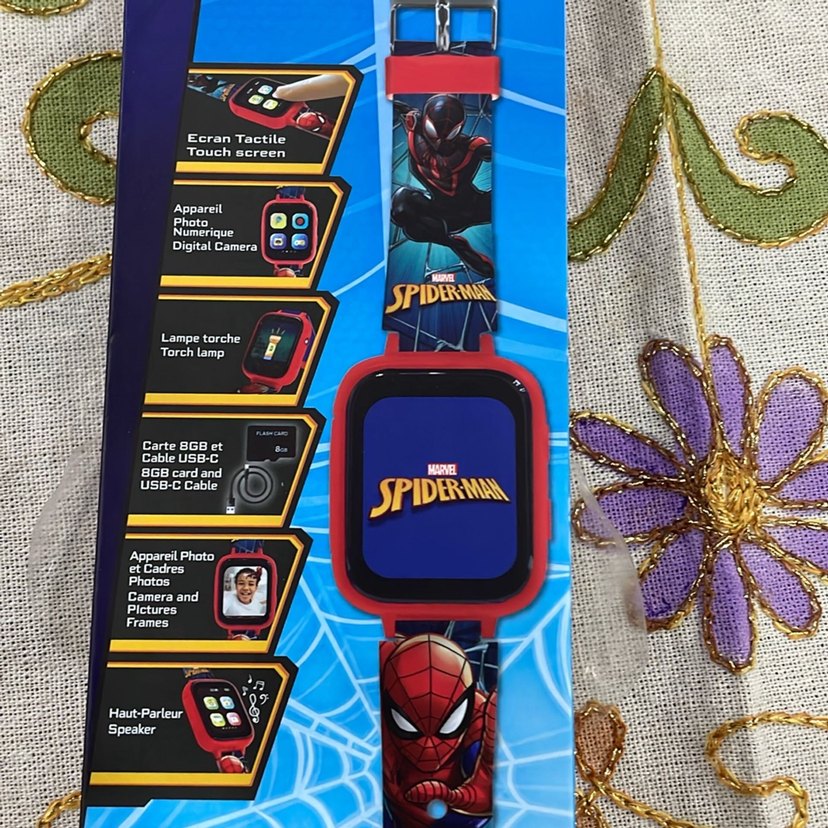 Çocuklar için Spiderman Temalı Akıllı Saat - Görsel 2