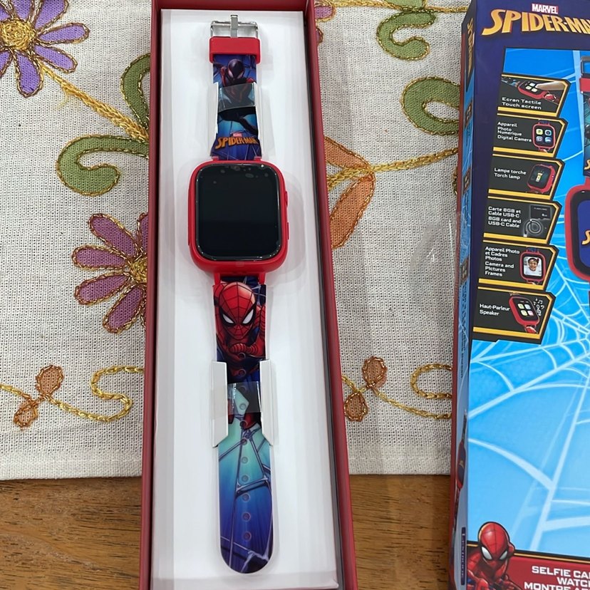 Çocuklar için Spiderman Temalı Akıllı Saat - Görsel 3