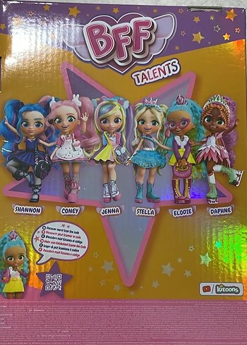 BFF Talents Elodie Bebek Pastel Renkli - Görsel 4