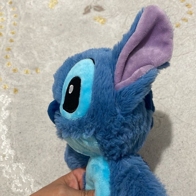 Renkli Mavi stitch Peluş Oyuncak - Görsel 5