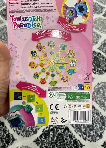 Pastel Pembe Tamagotchi Paradise Eğitici Oyuncak - Görsel 3