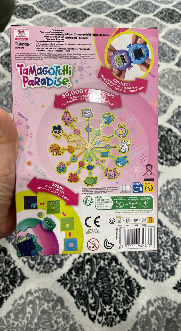 Pastel Pembe Tamagotchi Paradise Eğitici Oyuncak - Görsel 3