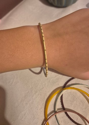 Renkli Elastik Bohem Kadın Bileklik seti - Görsel 2