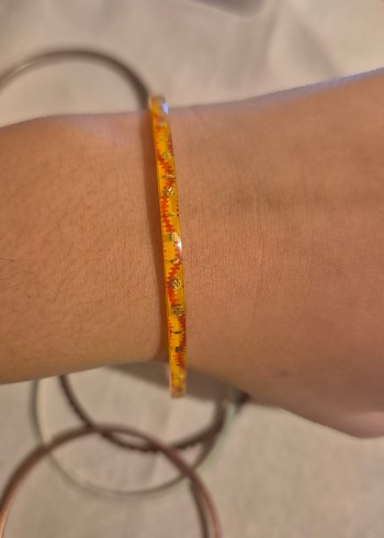 Renkli Elastik Bohem Kadın Bileklik seti - Görsel 4