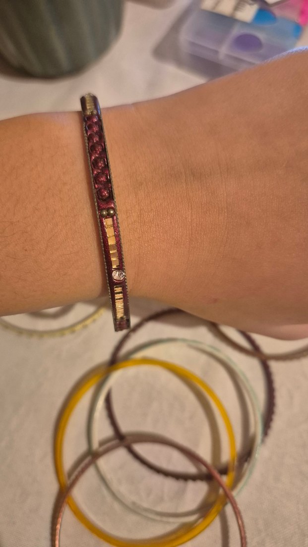 Renkli Elastik Bohem Kadın Bileklik seti - Görsel 3