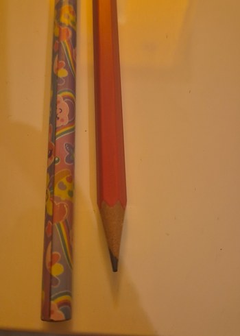 Renkli Kurşun Kalem ve Sevimli Ataç Seti - Görsel 5