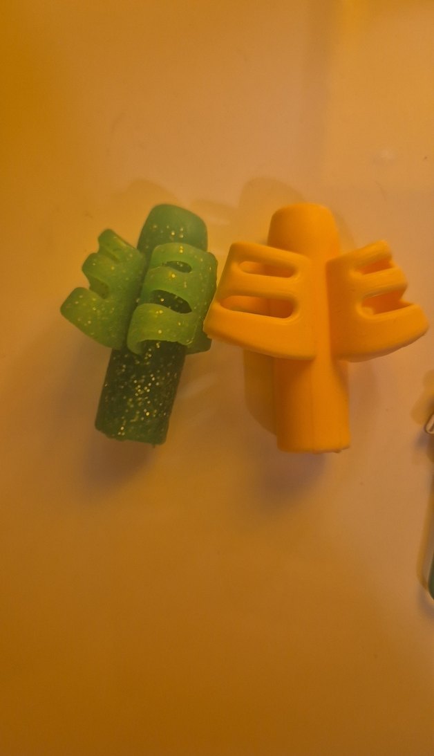 Renkli Kurşun Kalem ve Sevimli Ataç Seti - Görsel 2