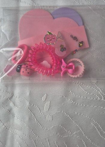 Süpriz takı paketi sarı ve pembe renk - Görsel 3