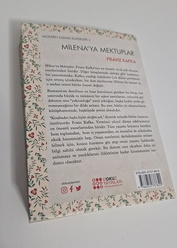 Franz Kafka - Milena'ya Mektuplar - Görsel 2