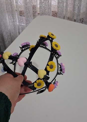 kız ve kadın taç tokasi - Görsel 7