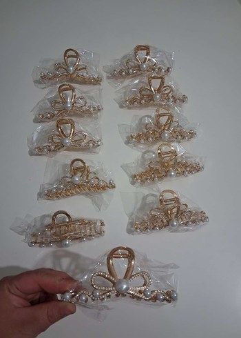 kız ve kadın taç tokasi - Görsel 4