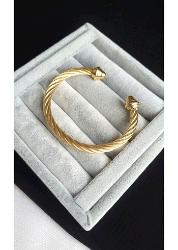 Klasik Modern Altın Desenli kelepçe - Görsel 8