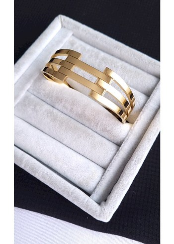 Klasik Modern Altın Desenli kelepçe - Görsel 2