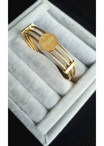 Klasik Modern Altın Desenli kelepçe - Görsel 11