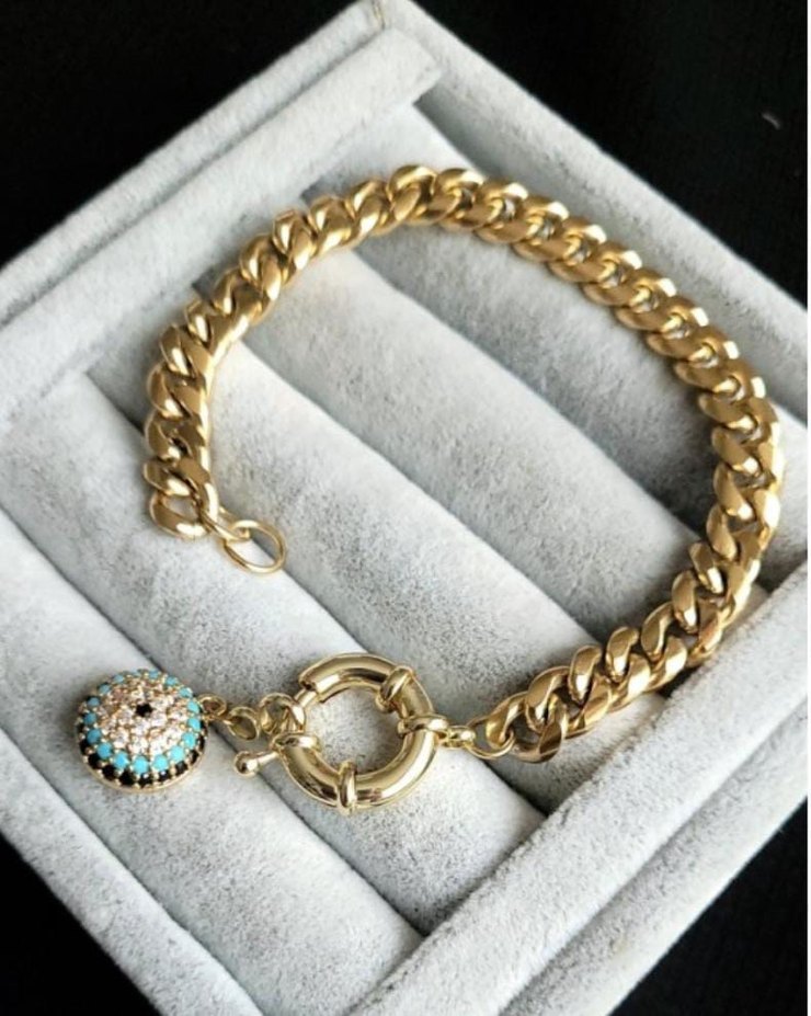 Altın Renk ı Kadın Bileklik - Görsel 2