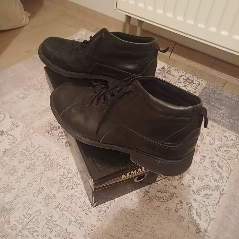 Siyah Bağcıklı Erkek KIŞLIK BOT - Görsel 2