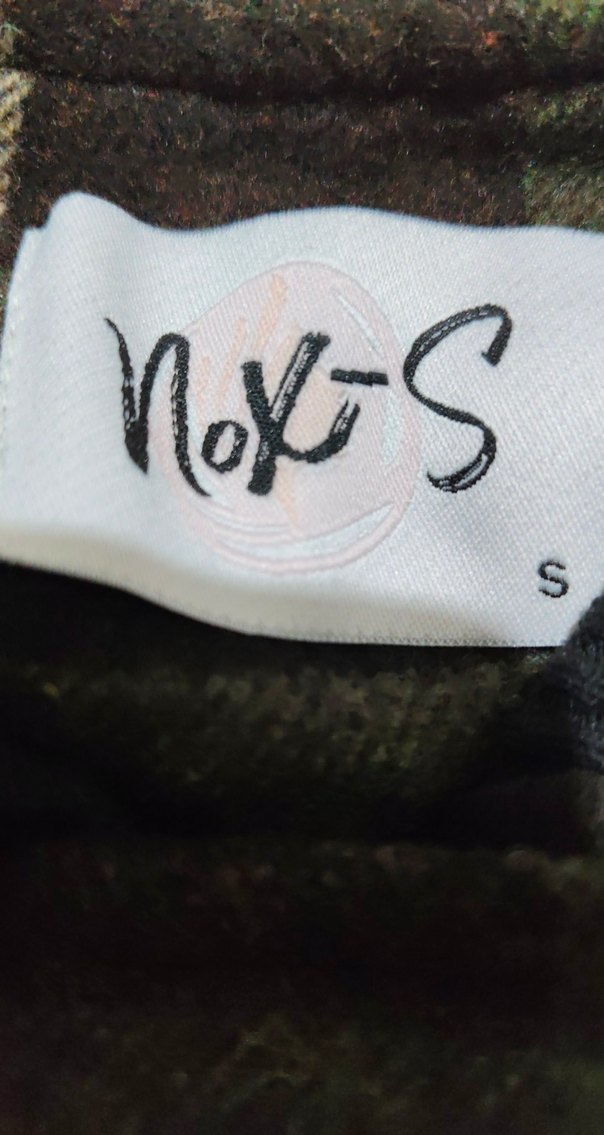 Düğmeli Kareli Rahat Kesim Kadın Ceket - Görsel 2