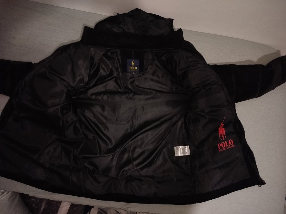 Ralph Lauren Siyah Erkek Şişme Mont - Görsel 4