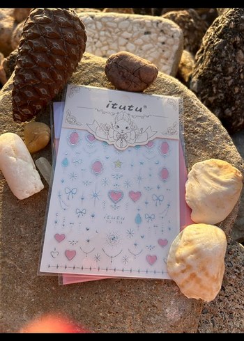 Pembe Pastel Tırnak Süslemeleri itutu - Görsel 2