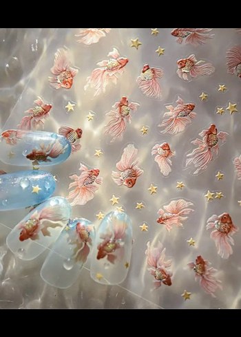 Pastel Pembe Tırnak Süslemeleri - Görsel 5