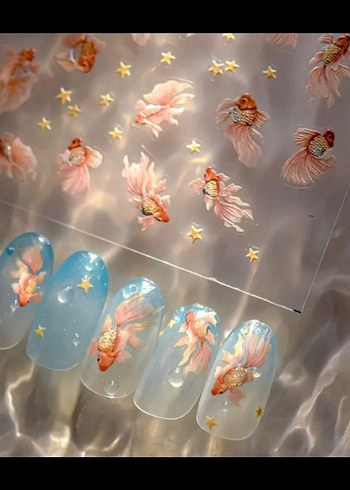 Pastel Pembe Tırnak Süslemeleri - Görsel 3