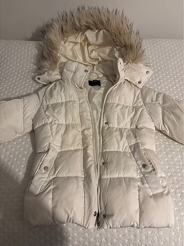 xs Beden beyaz Renk Şişme mont
