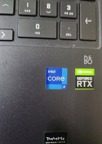 hp victus i7 core 144 hz rtx 3050ti laptop - Görsel 2