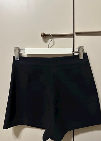 Zara Siyah Mini Etek