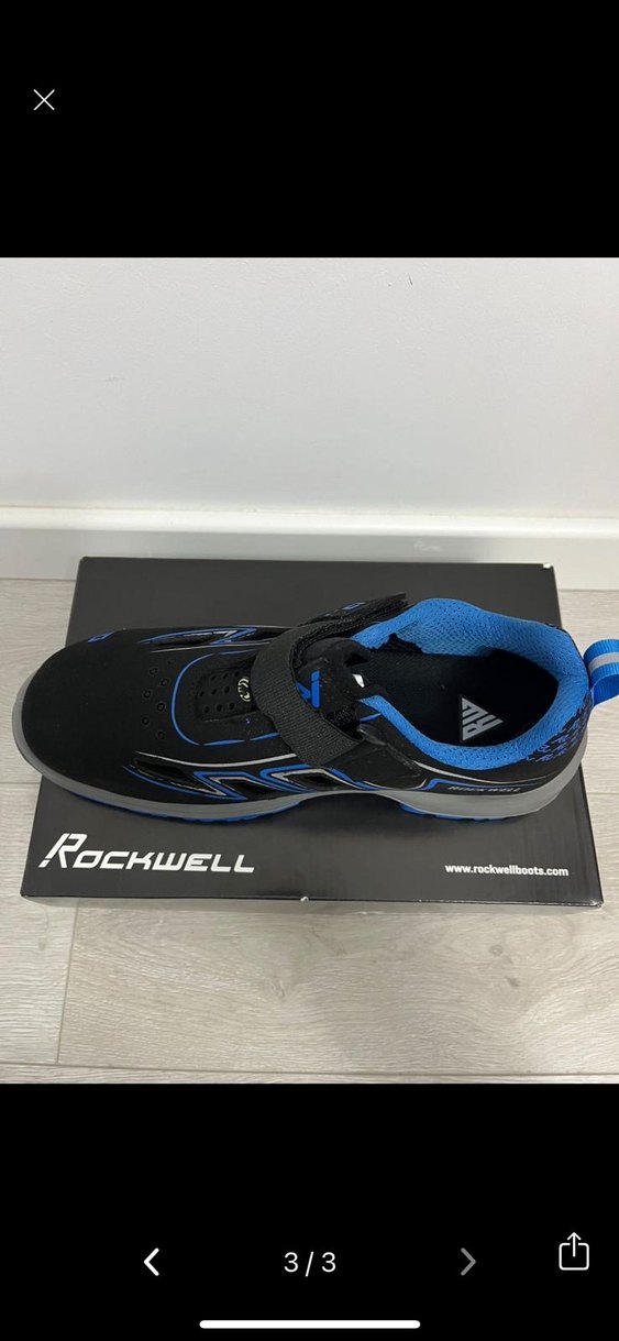 Rockwell Erkek Mavi Biker Spor Ayakkabı - Görsel 2