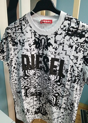Baskılı Diesel Erkek Tişört - Görsel 2