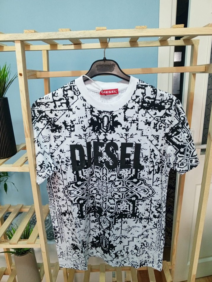 Baskılı Diesel Erkek Tişört - Görsel 3