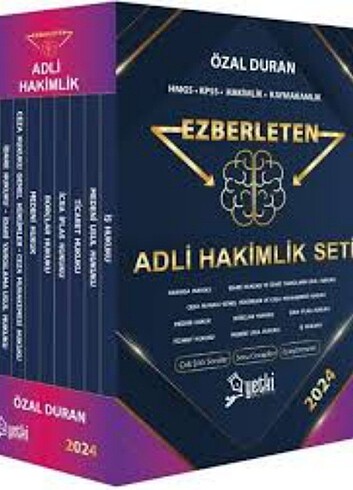 Yetki Yayınları Ezberleten Set 2024 