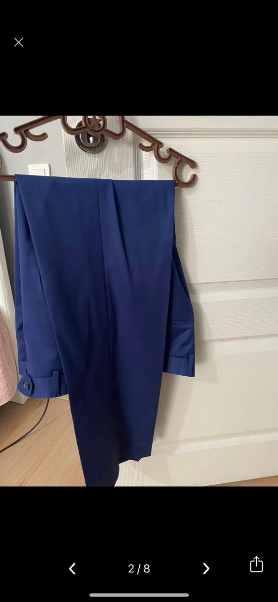 Koyu Mavi Erkek Takım Ceket - Görsel 2