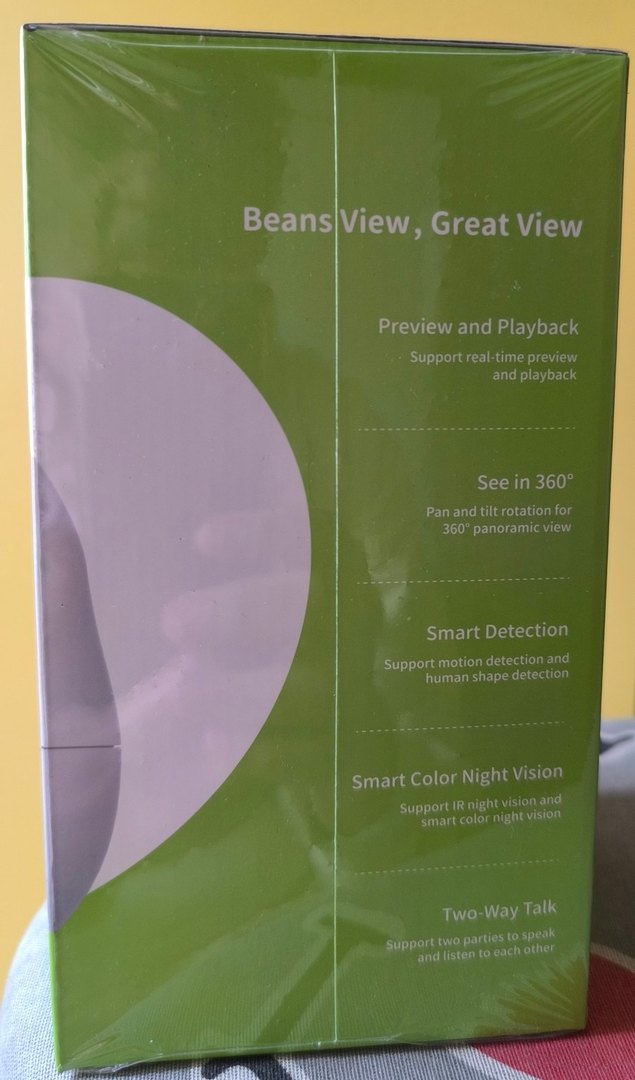 GECE GÖRÜŞLÜ HAREKET TAKİP EDEN BEBEK - EV KAMERASI - Görsel 4