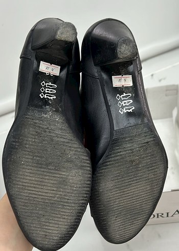 Klasik Siyah Dolgu Topuklu Kadın Ayakkabı - Görsel 5